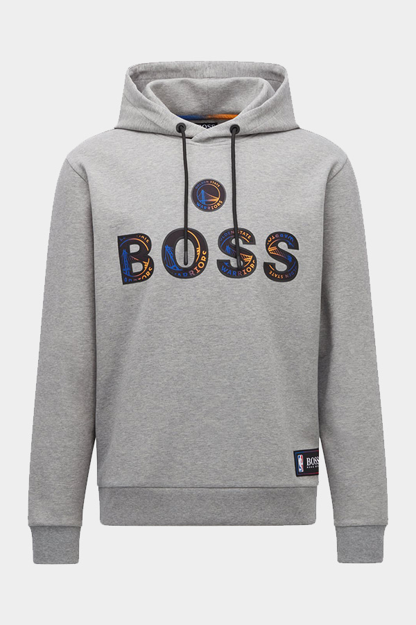 HOODIE BOSS X NBA - 042 ΓΚΡΙ